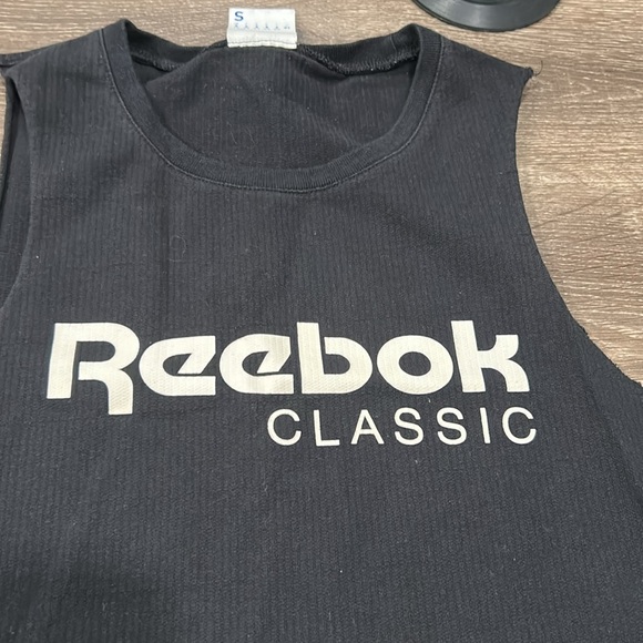 Rare Sample Vintage Reebok Classic Crop Top Muscle Tee - Picture 3 of 5